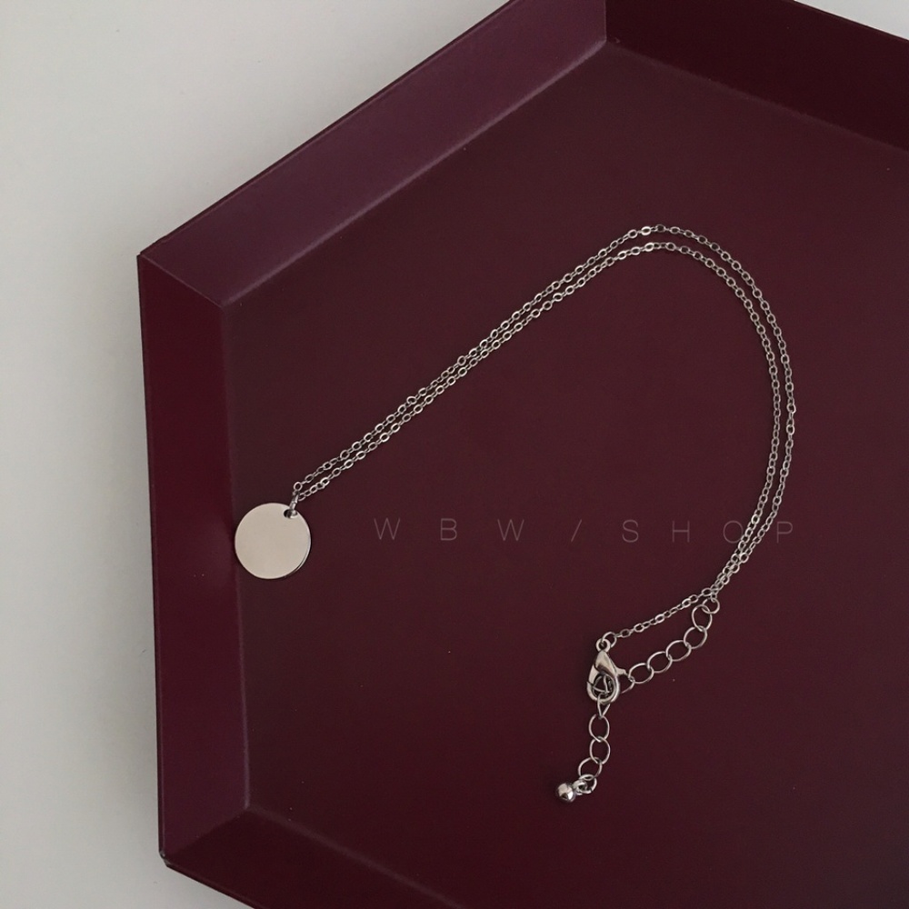 💕Last One Circle Geometric Necklaces - Picture 3 of 6